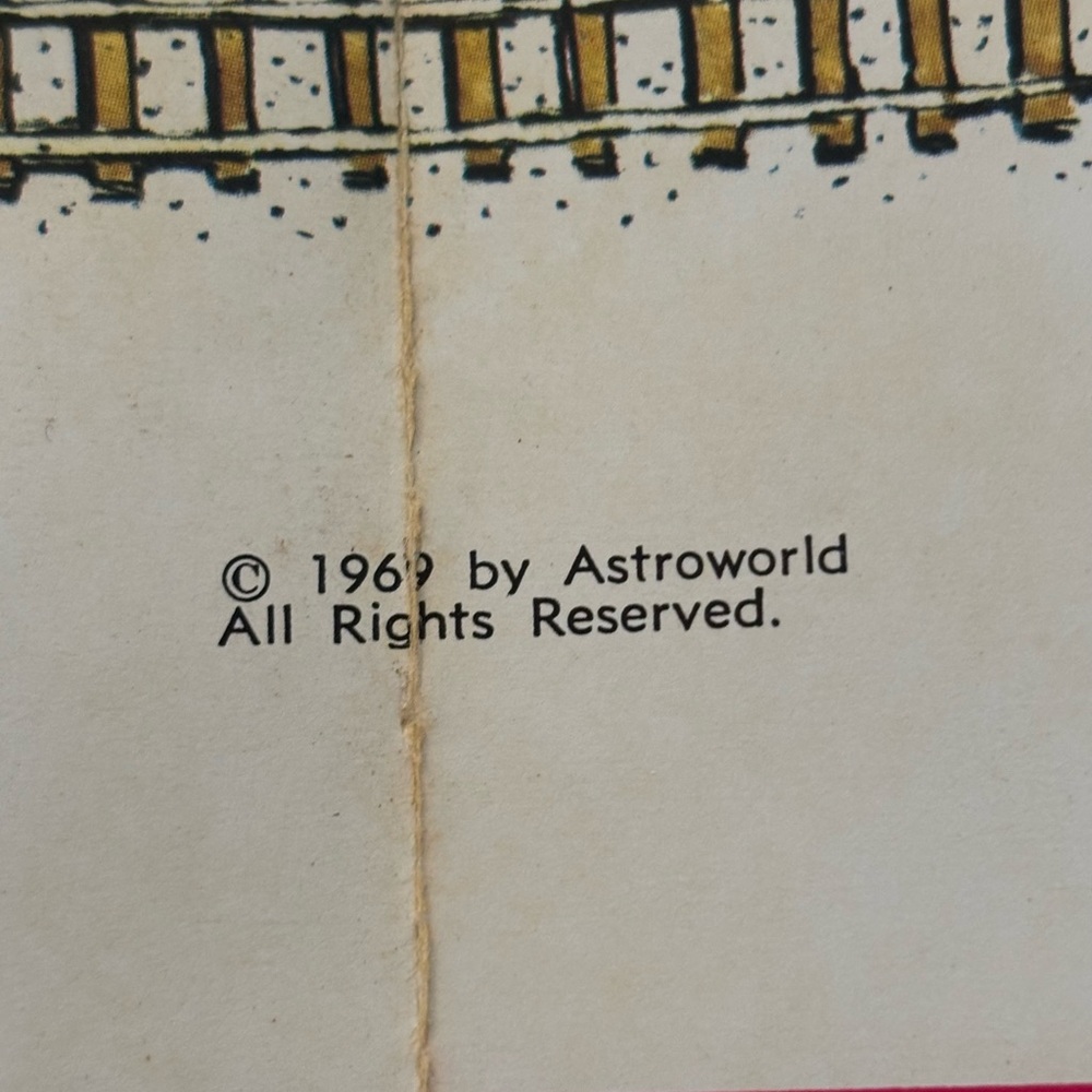 Original 1969 Astroworld Park Houston Map! - Picture 2 of 6